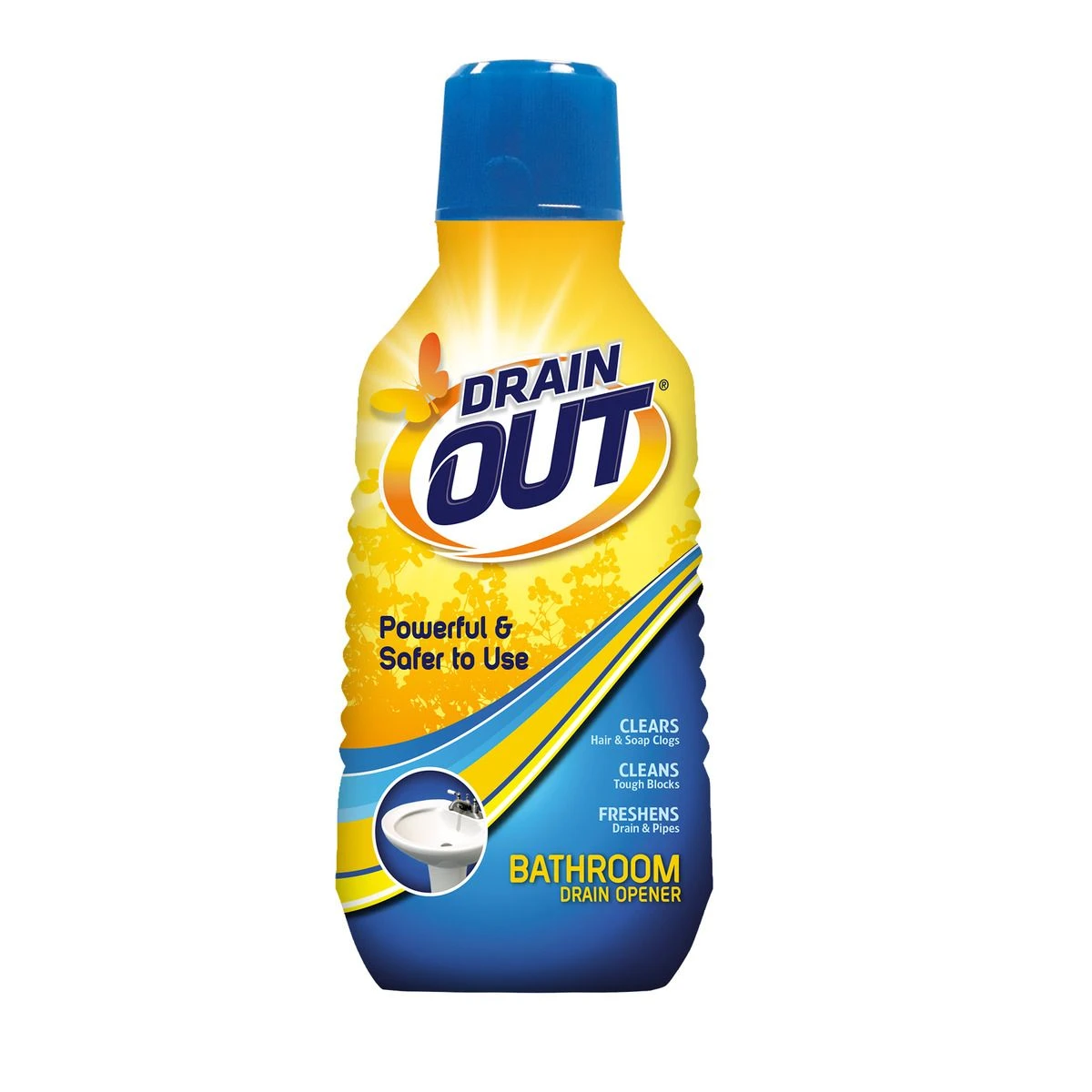 Drain Out Bathroom Drain Opener, DOBO6N, 16 OZ 3 Drain Out Bathroom Drain Opener, DOBO6N, 16 OZ