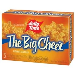 Jolly Time The Big Cheex Microwave Popcorn, Ultimate Cheddar, 3-Pack, 779, 3.2 OZ -Deals Home Goods Store sftp a s assets20200227000000018