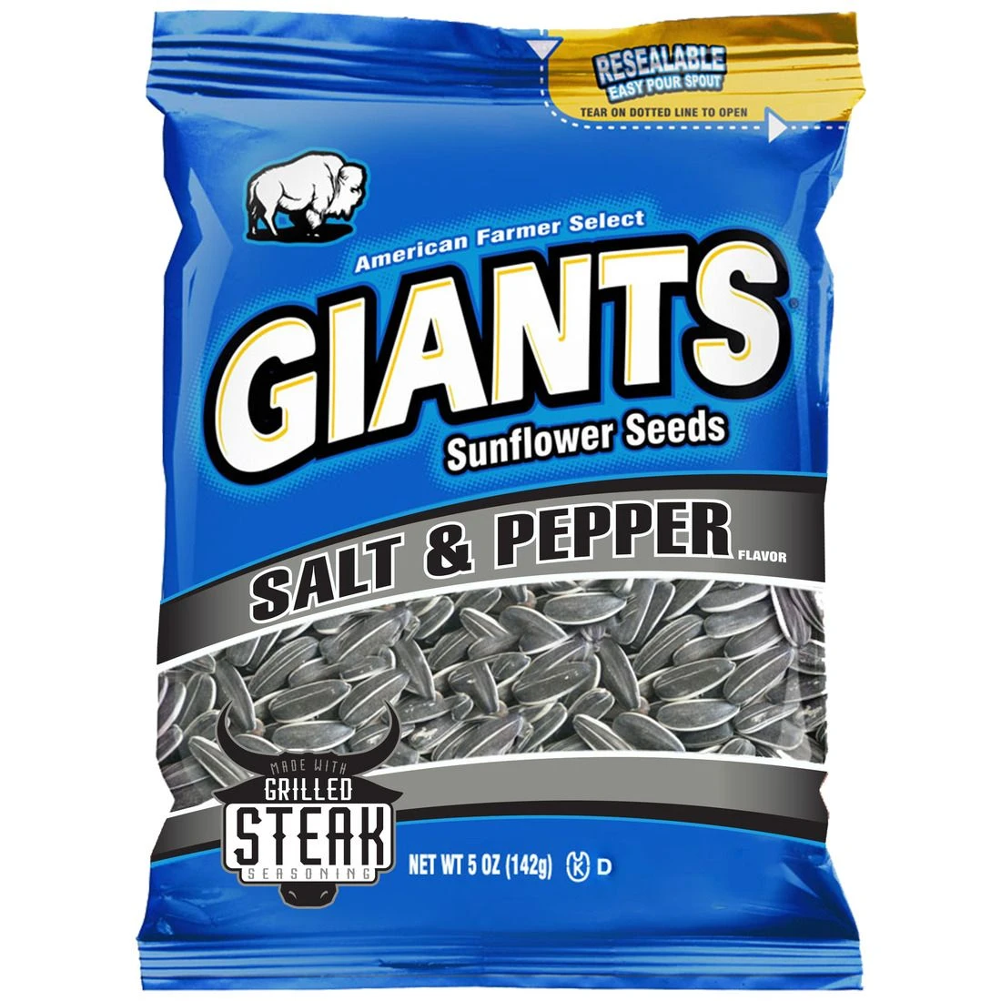 Giant Snacks Inc Giants Salt & Pepper Sunflower Seeds, 5 OZ 3 Giant Snacks Inc Giants Salt & Pepper Sunflower Seeds, 5 OZ