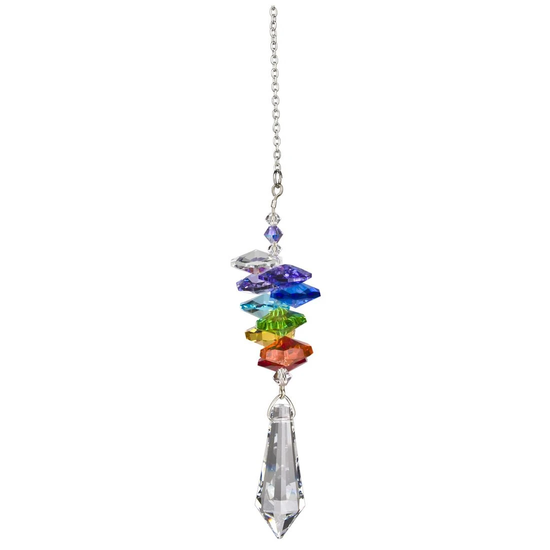 Woodstock Chimes Crystal Rainbow Cascade - Icicle, CCIC 4 Woodstock Chimes Crystal Rainbow Cascade - Icicle, CCIC - Image 2