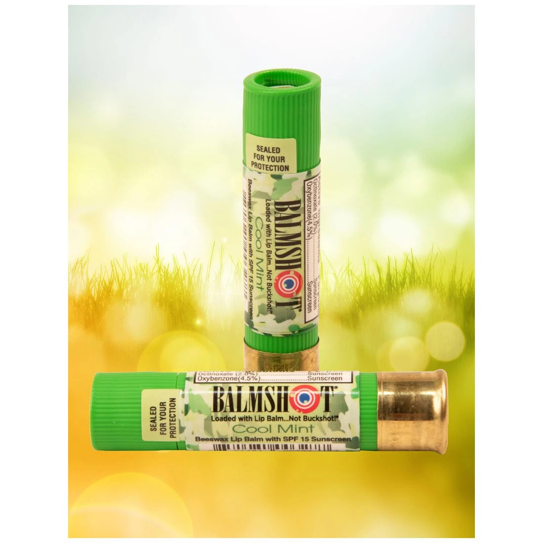 Balmshot Cool Mint Camo Lip Balm, 851481003215 3 Balmshot Cool Mint Camo Lip Balm, 851481003215