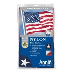 Annin Nylon US Flag, 4 FT x 6 FT, 002215R