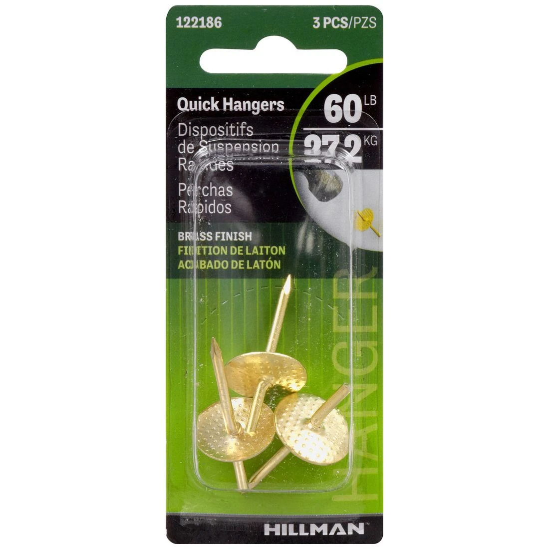 Hillman 60 LB One-Step Hangers, 122186 4 Hillman 60 LB One-Step Hangers, 122186 - Image 2