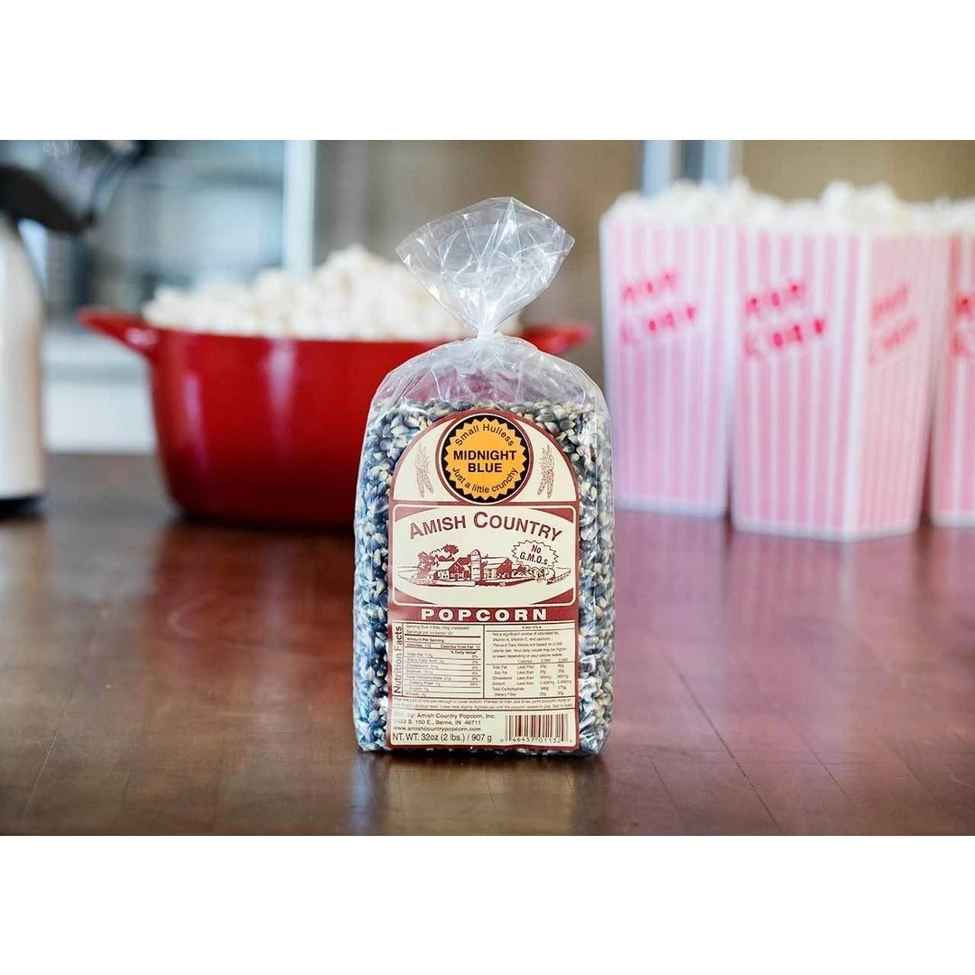 Amish Country Popcorn Midnight Blue Popcorn, MB-16012, 2 LB Bag 5 Amish Country Popcorn Midnight Blue Popcorn, MB-16012, 2 LB Bag - Image 3