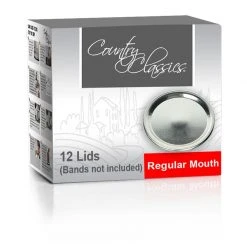 Country Classics Regular Mouth Lids, 12-Pack, CCCL-012-RM