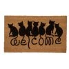 Aspinwall Welcome Cats Coir Mat, IM180-18X30WELCATS, 18 IN x 30 IN -Deals Home Goods Store sftp a s assets20210430000000007