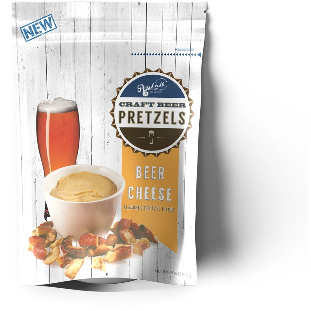 Boardwalk Craft Beer Pretzels - Beer Cheese, HPBC08, 8 OZ 3 Boardwalk Craft Beer Pretzels - Beer Cheese, HPBC08, 8 OZ