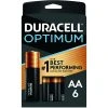 Duracell Optimum Alkaline Batteries, 6-Pack, DUROPT1500B6, AA -Deals Home Goods Store sftp a s assets20220103000000021