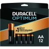 Duracell Optimum Alkaline Batteries, 12-Pack, DUROPT1500B12, AA -Deals Home Goods Store sftp a s assets20220103000000023