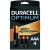 Duracell Optimum Alkaline Batteries, 4-Pack, DUROPT2400B4, AAA -Deals Home Goods Store sftp a s assets20220103000000024