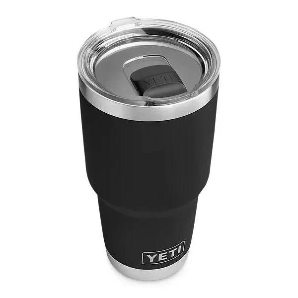 Yeti Rambler Tumbler with MagSlider Lid, Black, 21070070019, 30 OZ 4 Yeti Rambler Tumbler with MagSlider Lid, Black, 21070070019, 30 OZ - Image 2