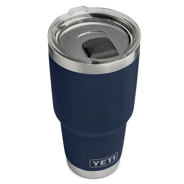 Yeti Rambler Tumbler with MagSlider Lid, Navy, 21070070027, 30 OZ 4 Yeti Rambler Tumbler with MagSlider Lid, Navy, 21070070027, 30 OZ - Image 2