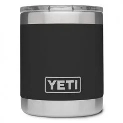 Yeti Rambler Lowball with MagSlider Lid, Black, 21071500563, 10 OZ