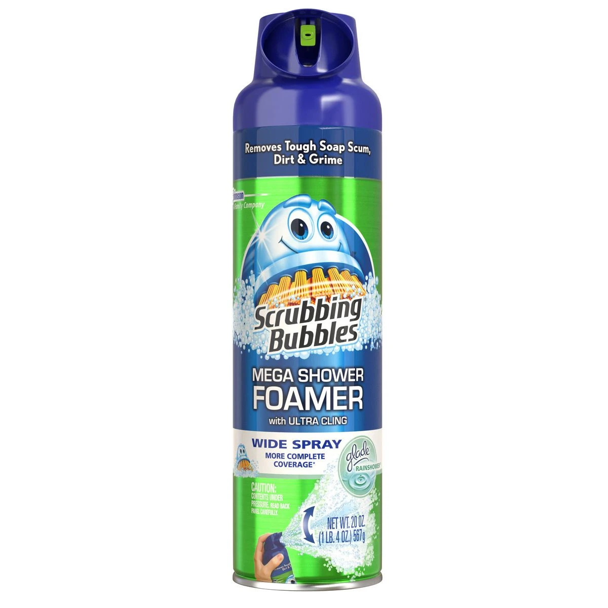 Scrubbing Bubbles Mega Shower Foamer, 70589, 20 OZ 3 Scrubbing Bubbles Mega Shower Foamer, 70589, 20 OZ