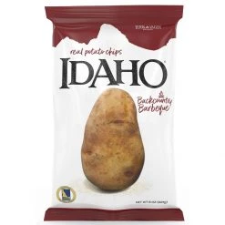 Teton Valley Backcountry Barbeque Real Potato Chips, 104081, 8 OZ