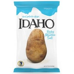 Teton Valley Rocky Mountain Salt Real Potato Chips, 103081, 8 OZ
