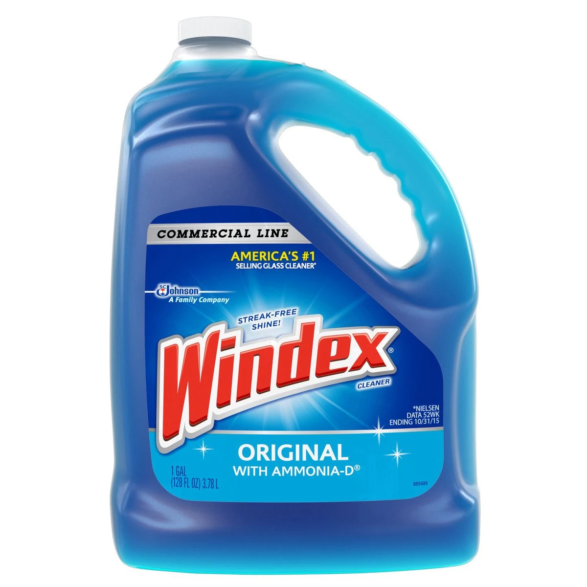 Windex Original Glass Cleaner Refill, 12207, 1 Gallon 3 Windex Original Glass Cleaner Refill, 12207, 1 Gallon