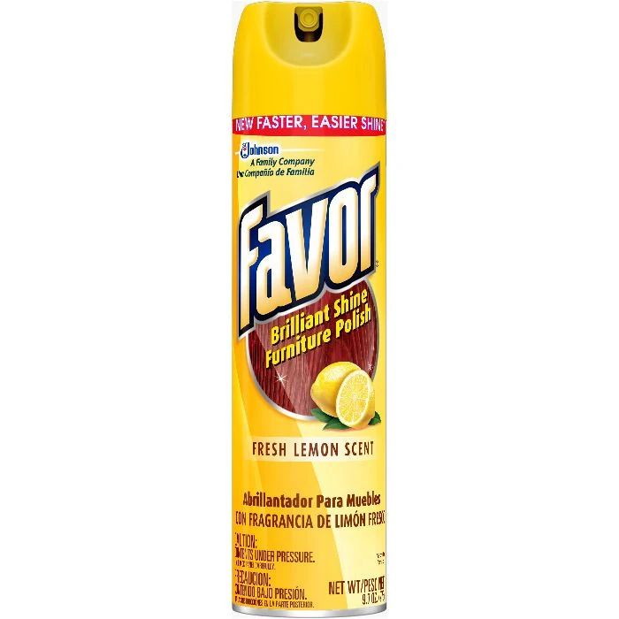 Favor Furniture Polish Cleaner, 73617, 9.7 OZ 3 Favor Furniture Polish Cleaner, 73617, 9.7 OZ