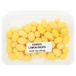 JLM Tub Sanded Lemon Drops, 332303, 18 OZ Tub