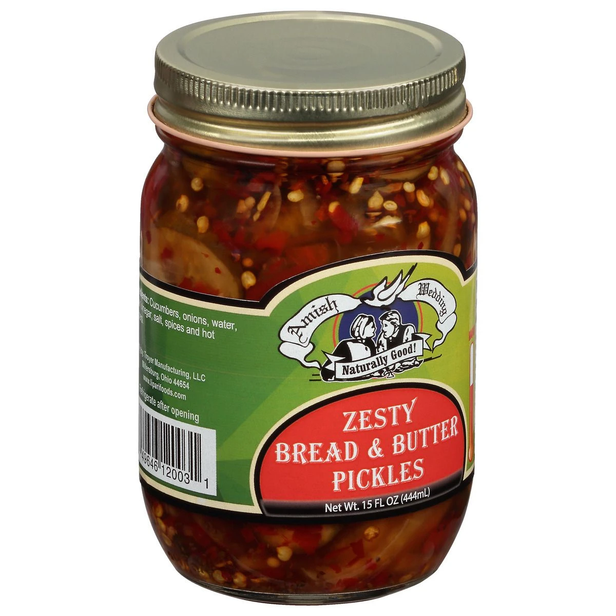 Amish Wedding Zesty Bread & Butter Pickles, 539906, 1 Pint 4 Amish Wedding Zesty Bread & Butter Pickles, 539906, 1 Pint - Image 2