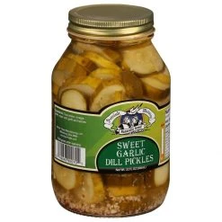 Amish Wedding Sweet Garlic Dill Pickles, 539879, 32 OZ -Deals Home Goods Store sftp a s assets20220624000000065