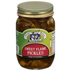 Amish Wedding Sweet Flame Pickles, 539930, 1 Pint
