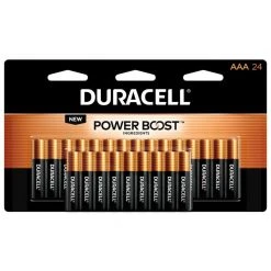 Duracell Coppertop Alkaline Batteries, 24-Pack, 41333002323, AAA
