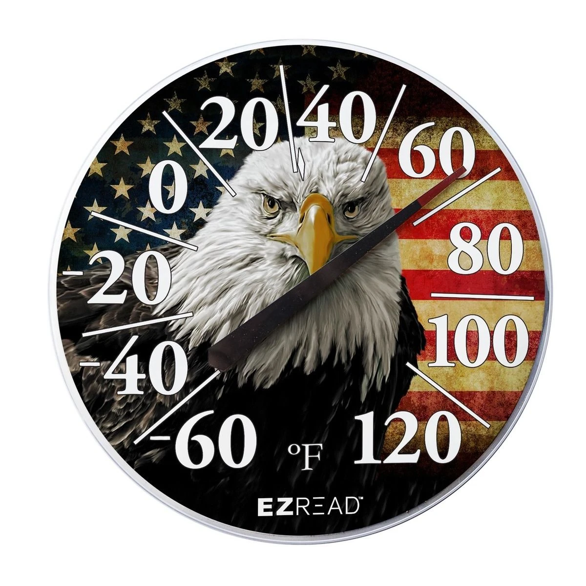 EZRead 12.5 IN Dial Thermometer, American Eagle, 840-1223 3 EZRead 12.5 IN Dial Thermometer, American Eagle, 840-1223